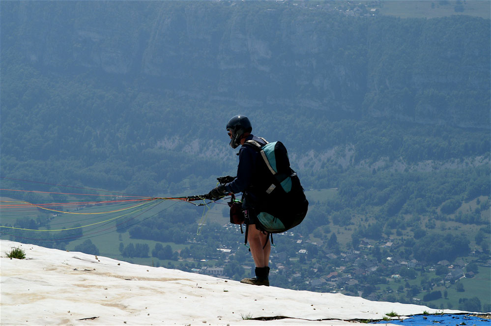 preparativi al volo