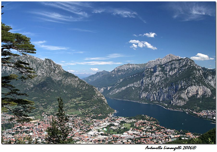 ramo del Lago di Lecco da Monte Barro