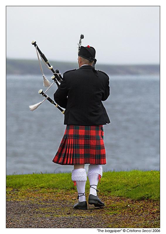 The bagpiper