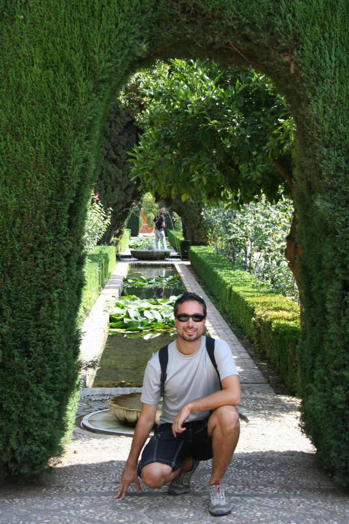 Io a La Alhambra