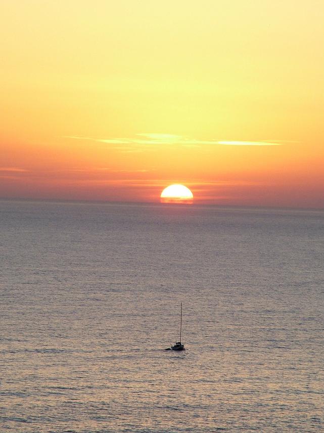 Tramonto ad Ajaccio