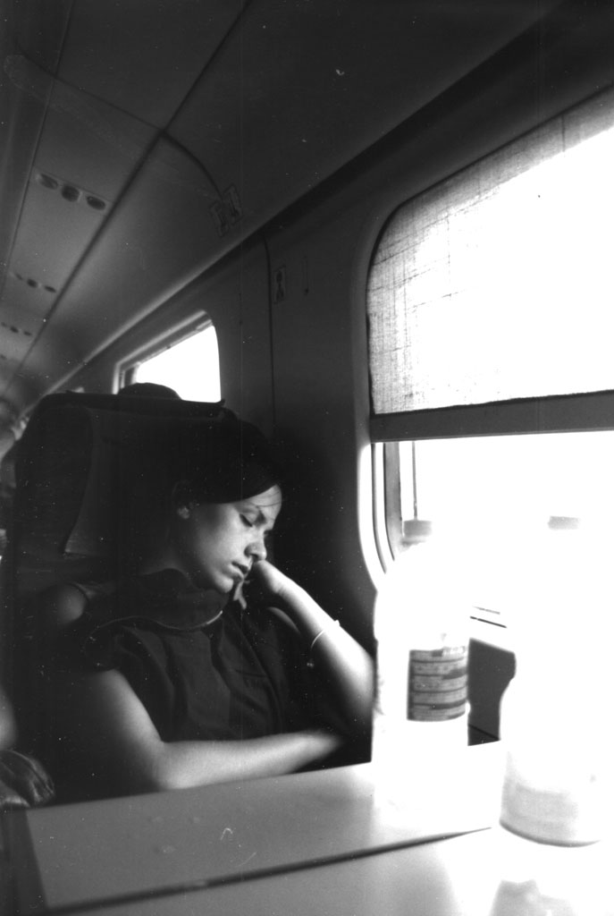 sleeping in the shadow