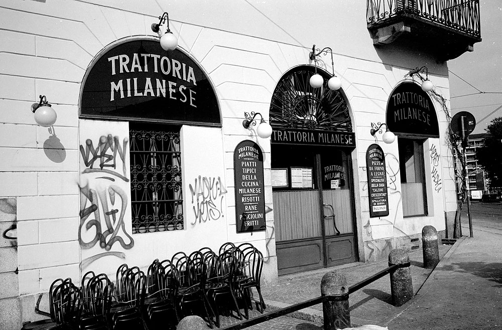 Milan  Trattoria dei Navigli