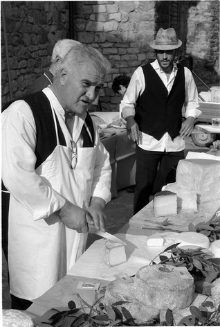 L'uomo del cacio.
