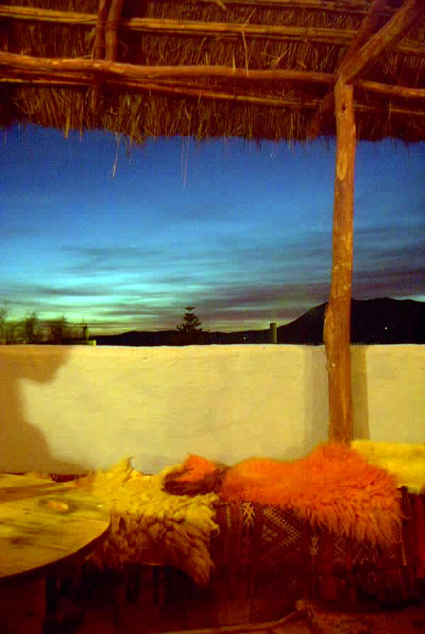 tramonto africano
