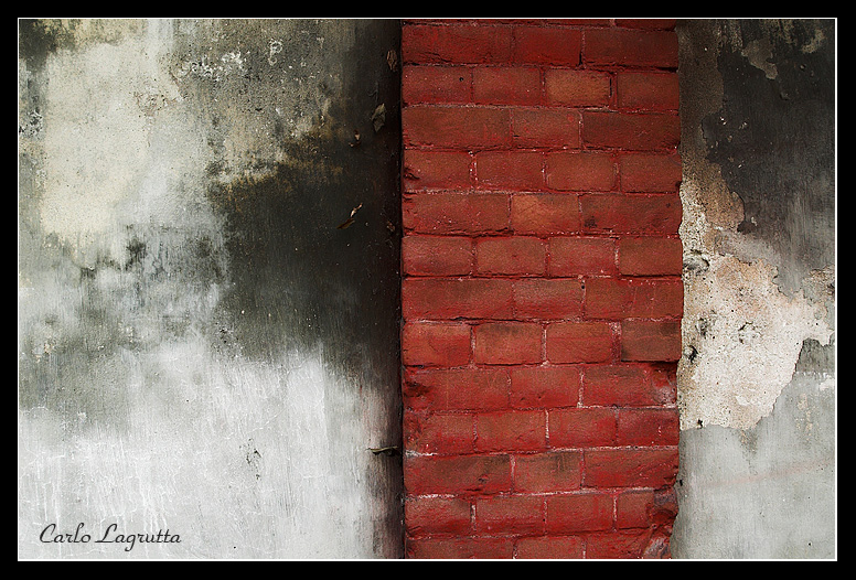 di rosso, dipinto