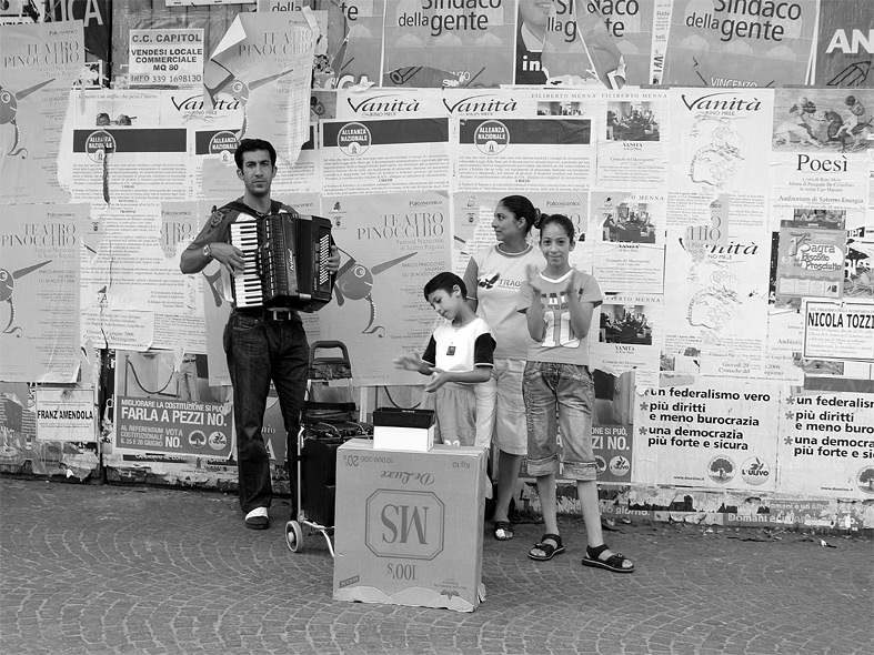 .: salerno 2006 cartoline B-N :.