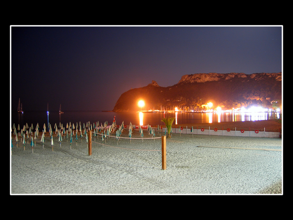 Poetto by night