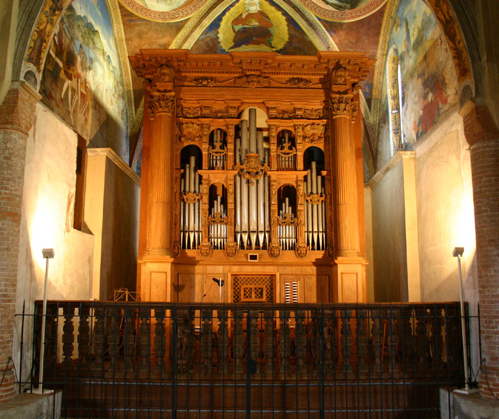 L'organo della chiesa di Morcote