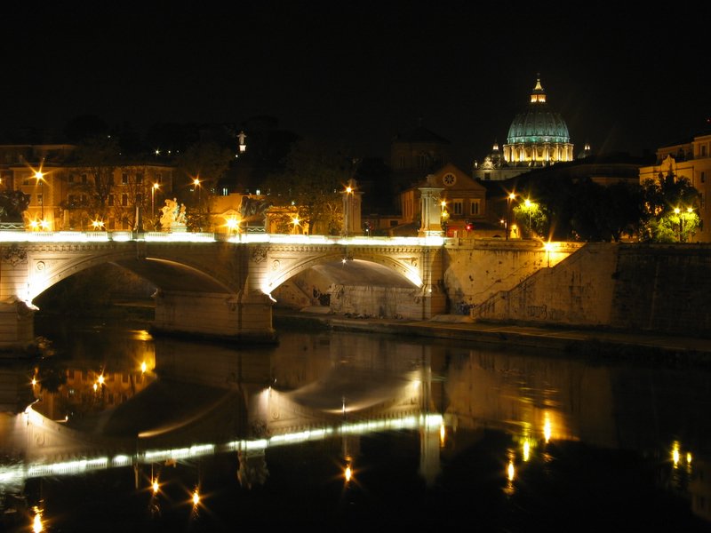 Er Cuppolone dal Tevere