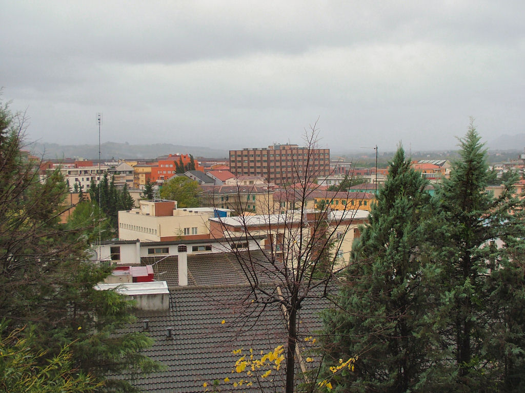 Veduta da casa mia