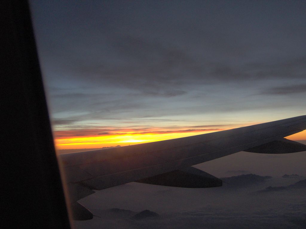 in volo per berlino