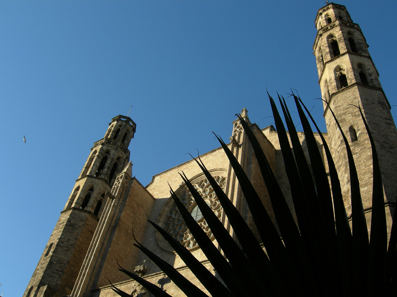 Barcelona chiesa di Santa Maria del Mar