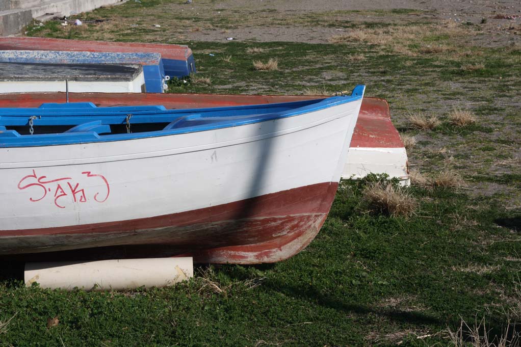 Gozzi sulla spiaggia