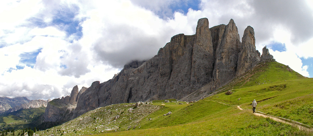 Passeggio sul Passo Sella