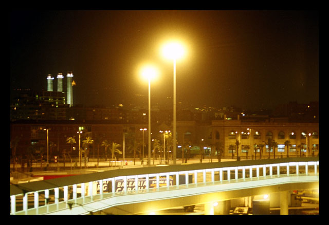 Barcellona di notte
