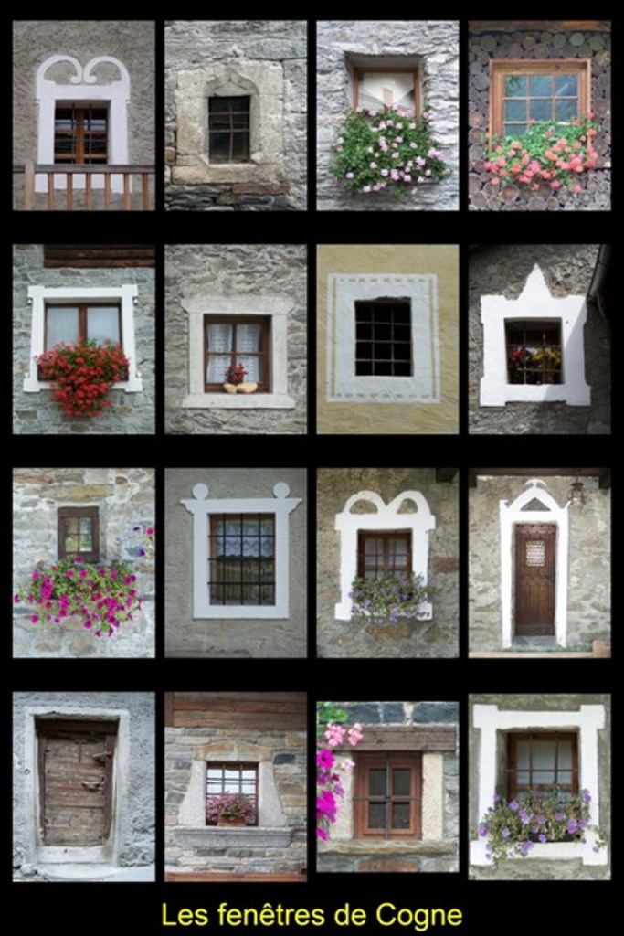 les fenetres de Cogne