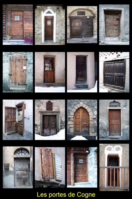 le portes de Cogne