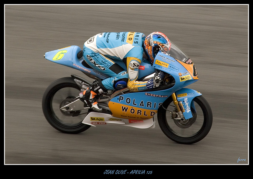 Jean Olive - Aprilia 125