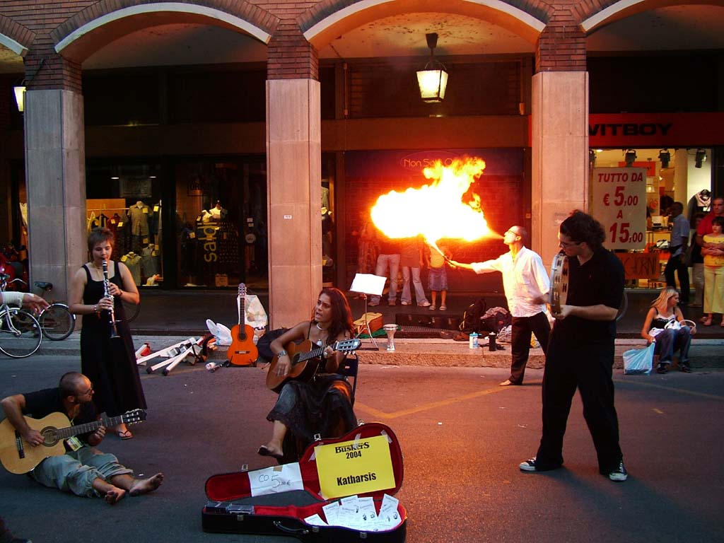 Il mangiafuoco