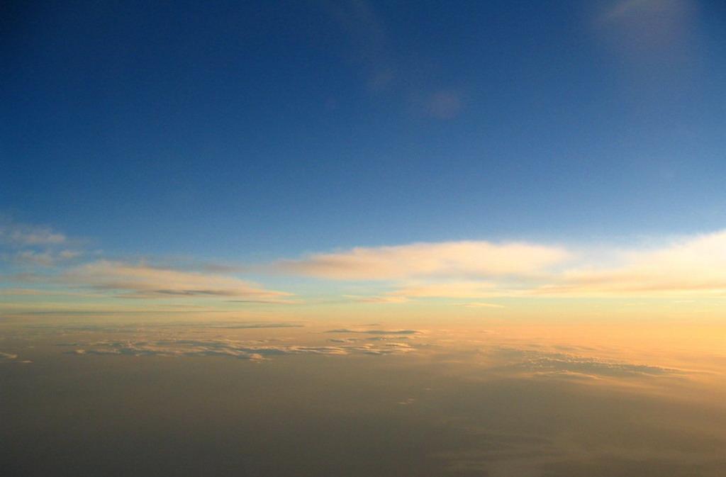 dall'aereo