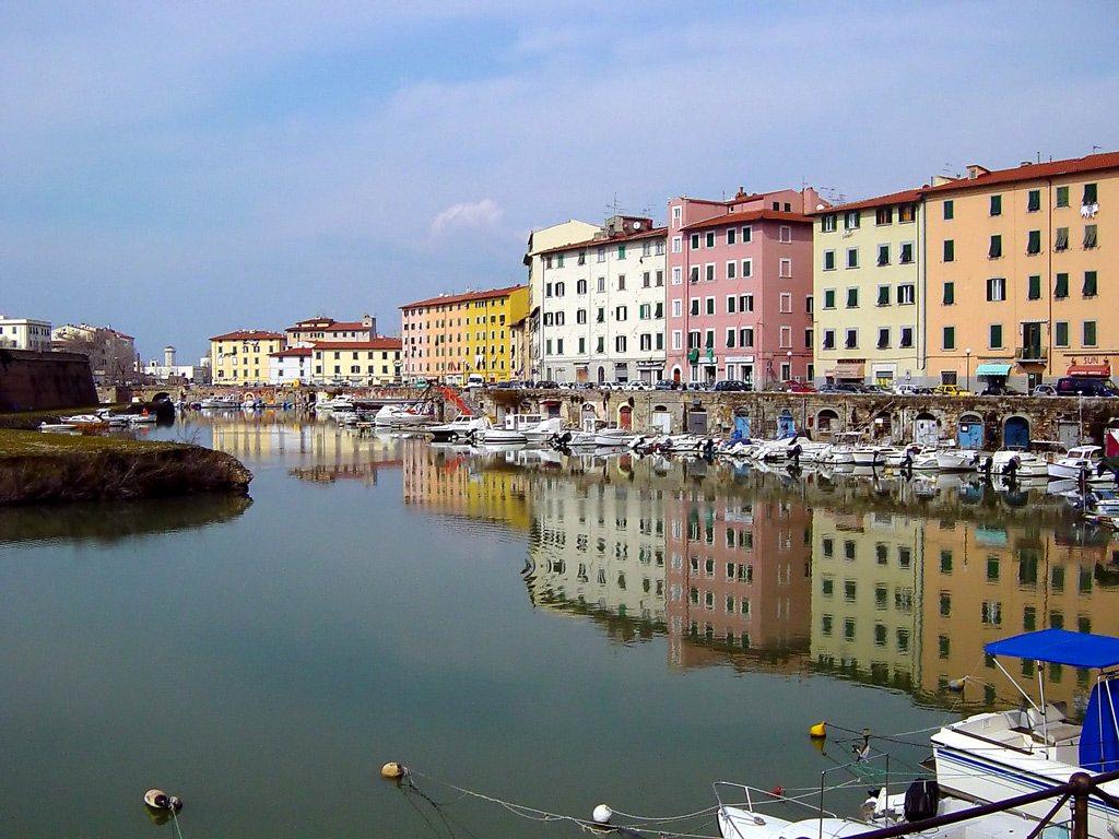 Livorno - Uno scorcio dei "Fossi"