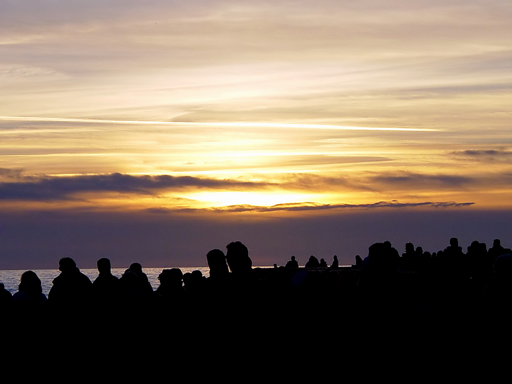 Livorno - Tramonto sul lungomare