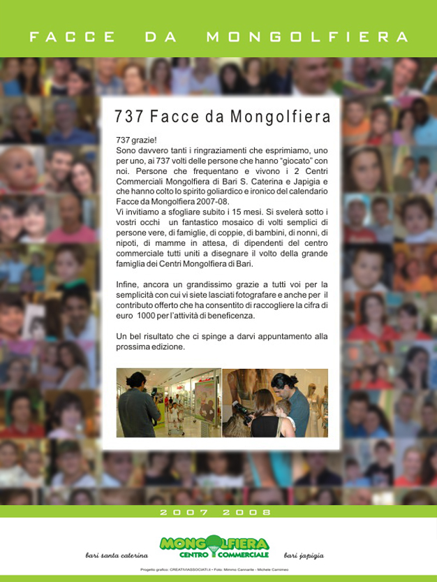 Calendario - Facce da Mongolfiera Calendario - Facce da Mongolfiera