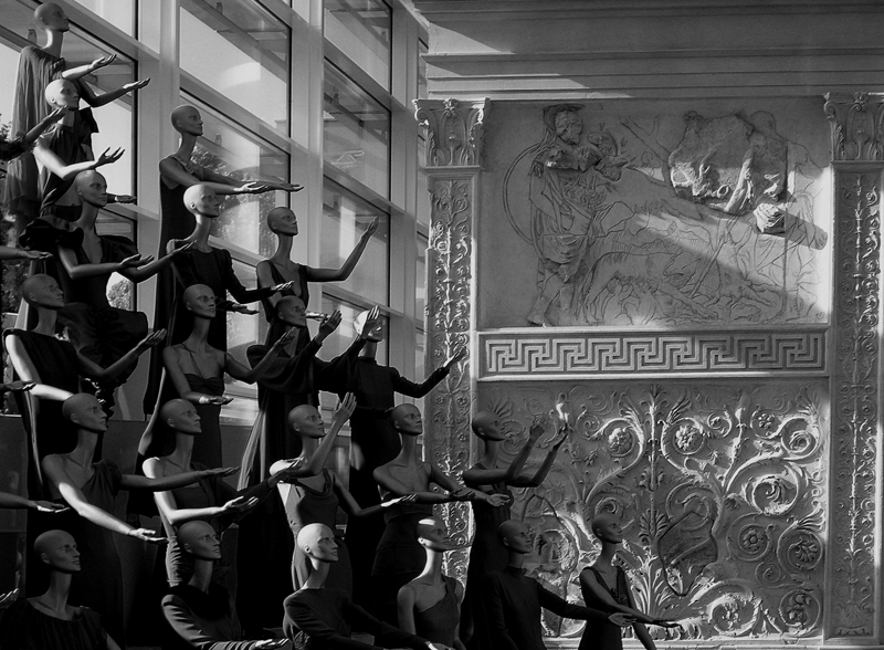 Valentino all'Ara Pacis