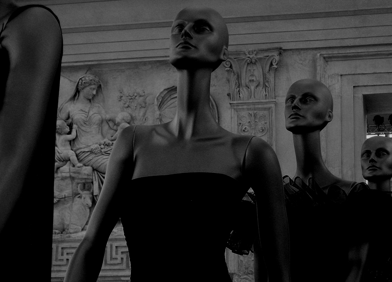 Valentino all'Ara Pacis