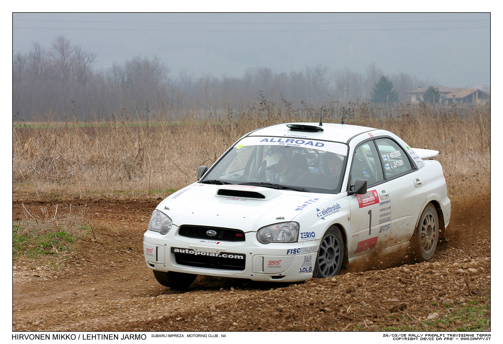 5 Rally Prealpi Trevigiane Terra. Mikko Hirvonen