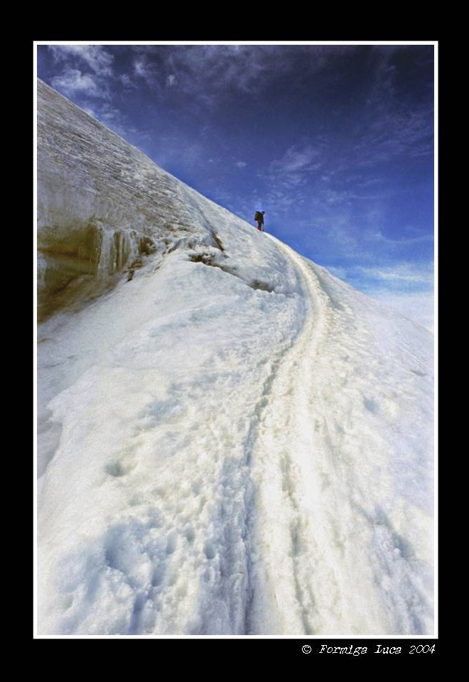 Verso Cima Cevedale, Massiccio dell'Ortles