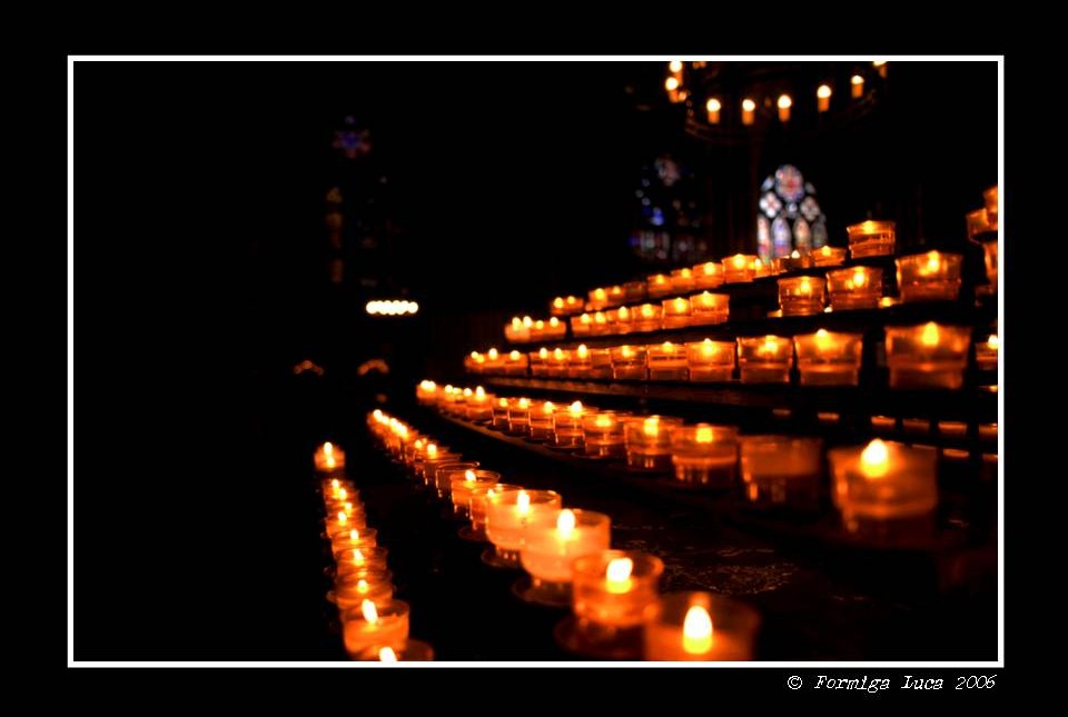 Lumini votivi, Cattedrale di Strasburgo