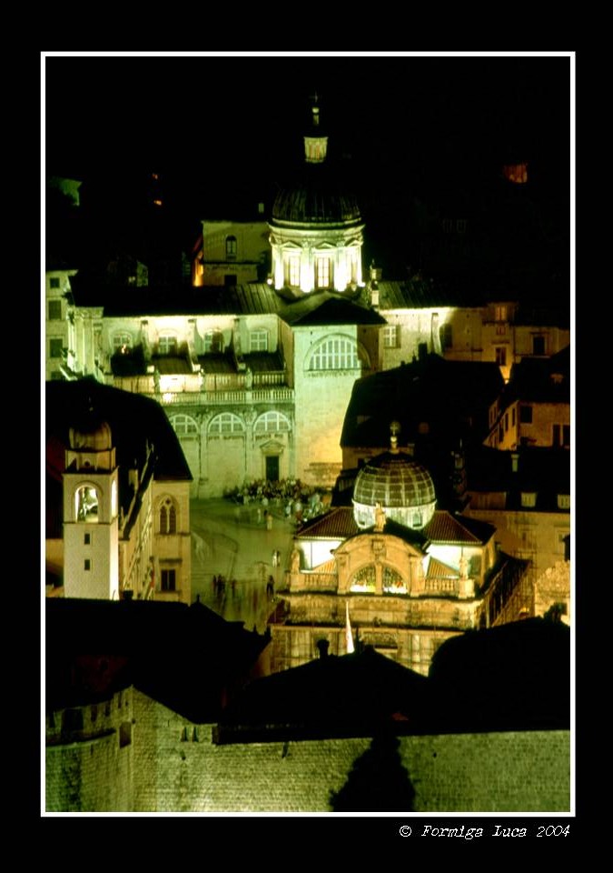 Il centro di Dubrovink, Croazia