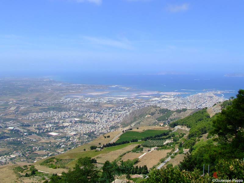 Panoramica di Trapani