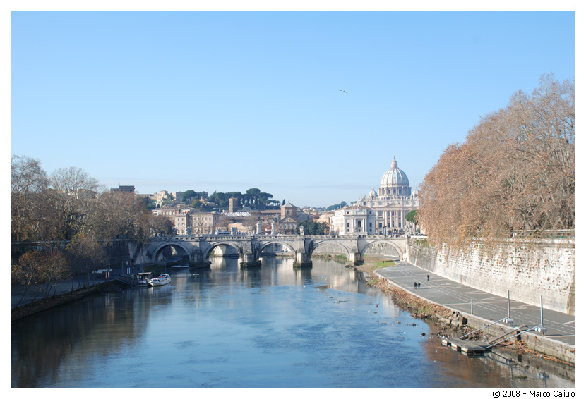 Veduta sul Tevere