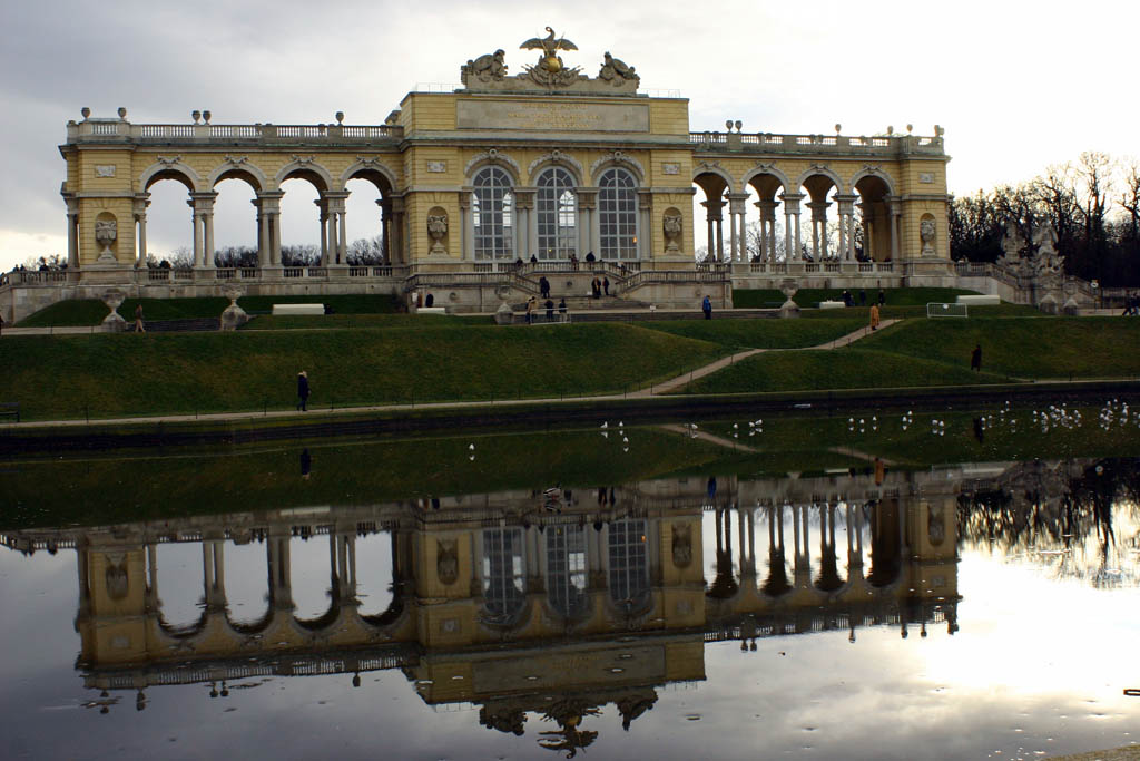 riflesso della gloriette