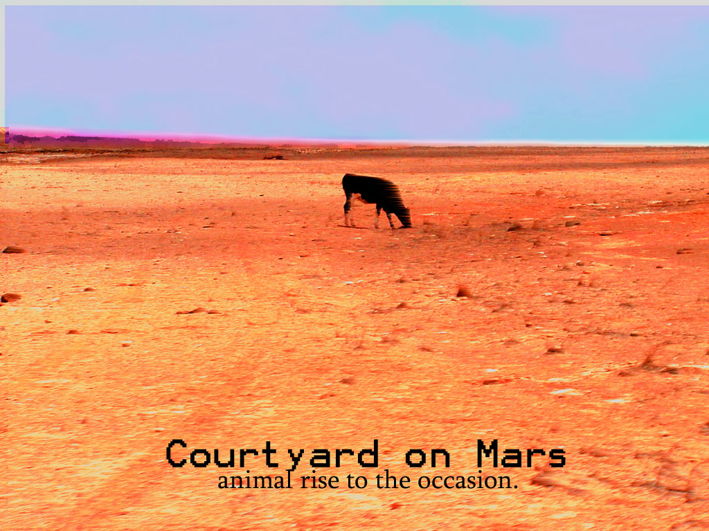 Courtyard on Mars