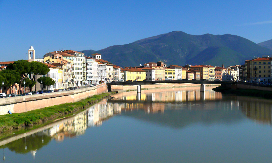 L'Arno dal Ponte alla Cittadella - II