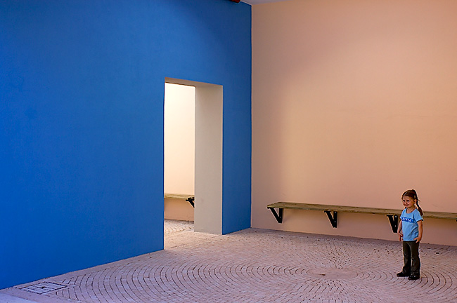 Parete blu 2