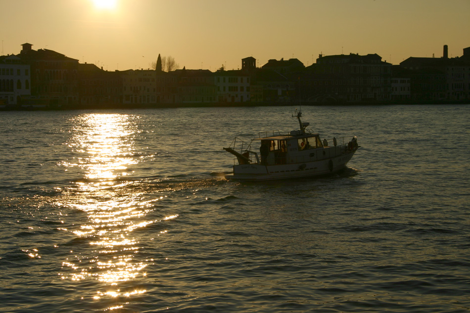 Tramonto sulla Giudecca