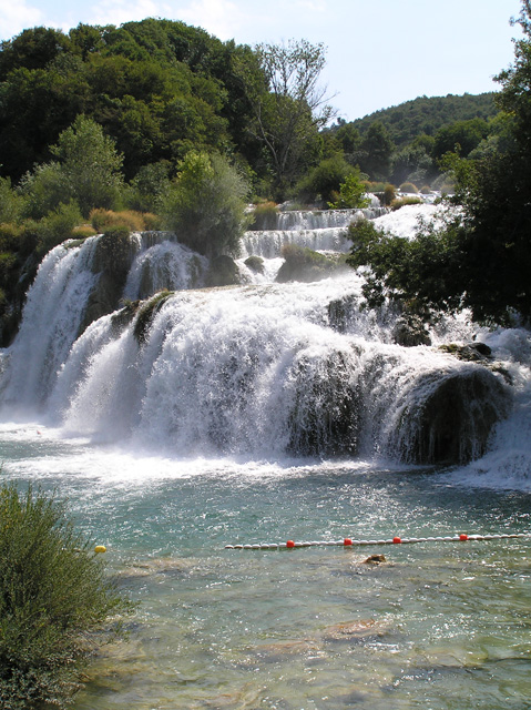 Croazia - Cascate nel Parco della Krka