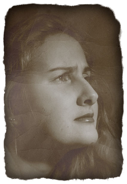 retro ritratto
