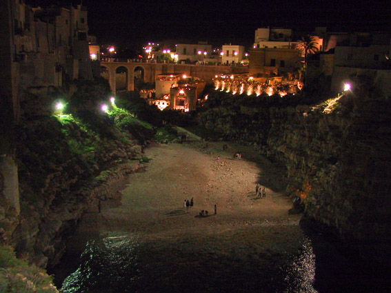polignano by night