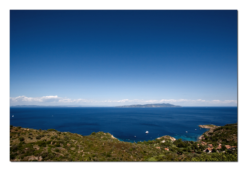 Isola del Giglio - veduta Argentario