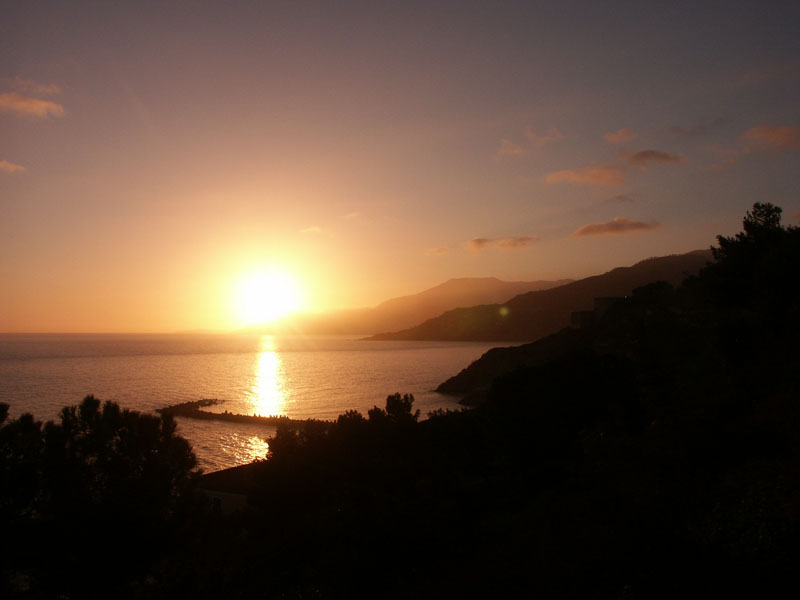 tramonto ventimigliese