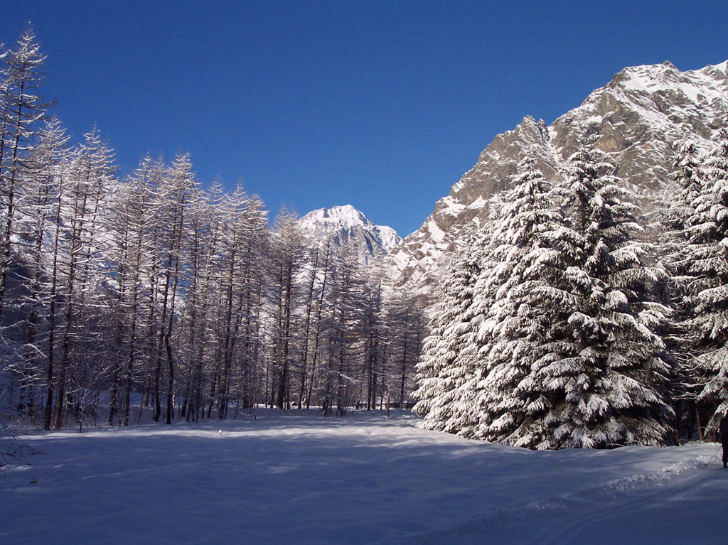 Usseglio - La pista di fondo