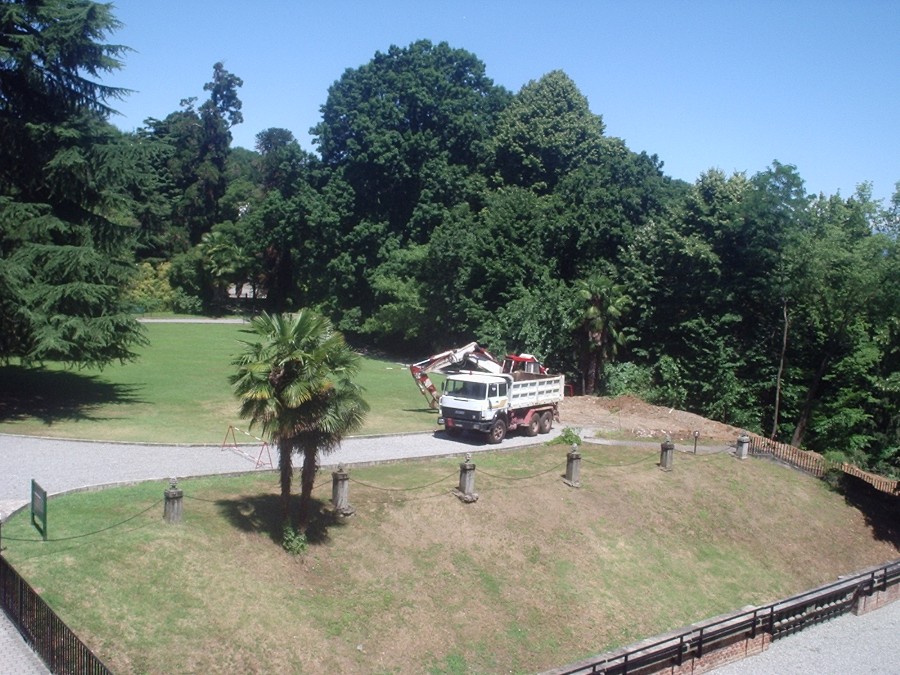 parco fronte stanza