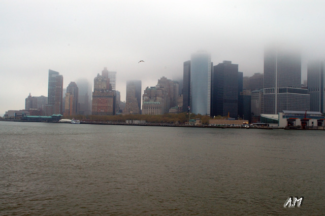 Manhattan e nuvole