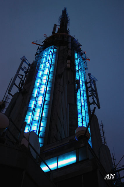 New York - The top of Empire State Building